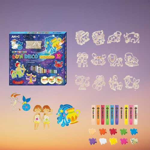 Easy Christmas Glass Art Painting Kit - Yeezlab