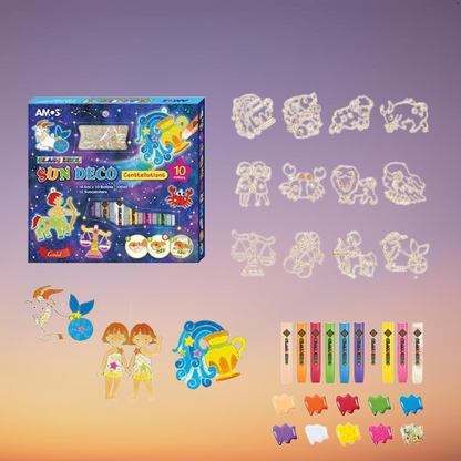 Easy Christmas Glass Art Painting Kit - Yeezlab