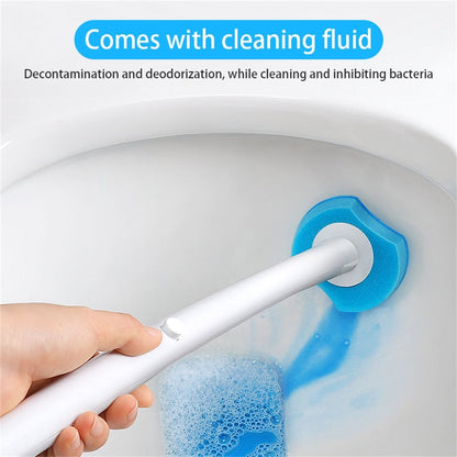 Extended Reach Bathroom Toilet Brush Set