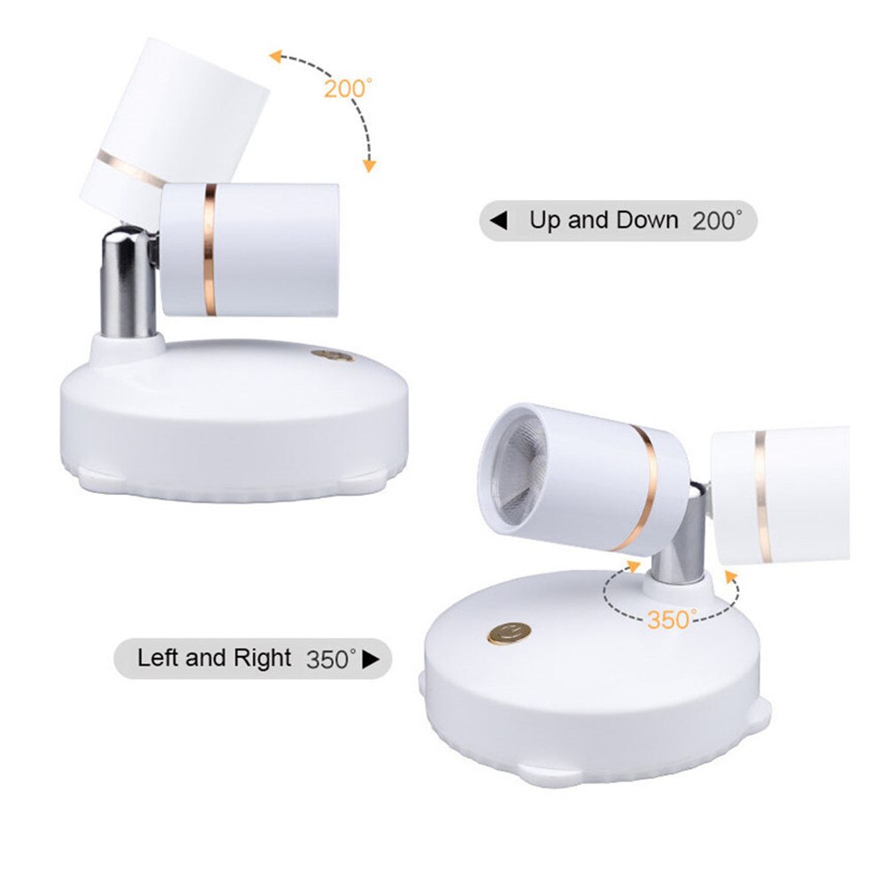 Bright Wireless LED Portable Spotlight Lamp