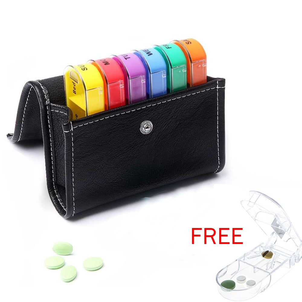 Daily Pill Organizer 7 Day Medicine Box - Yeezlab