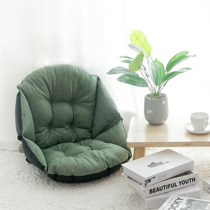 Contoured Orthopedic Seat Cushion for Back Pain Relief
