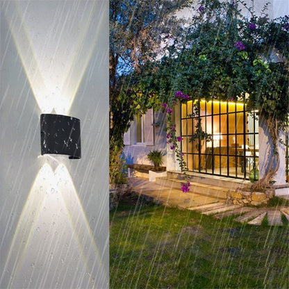 Stylish LED Wall Light Waterproof Indoor Outdoor Use