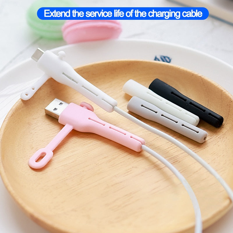 Flexible Cable Management Clip Protector