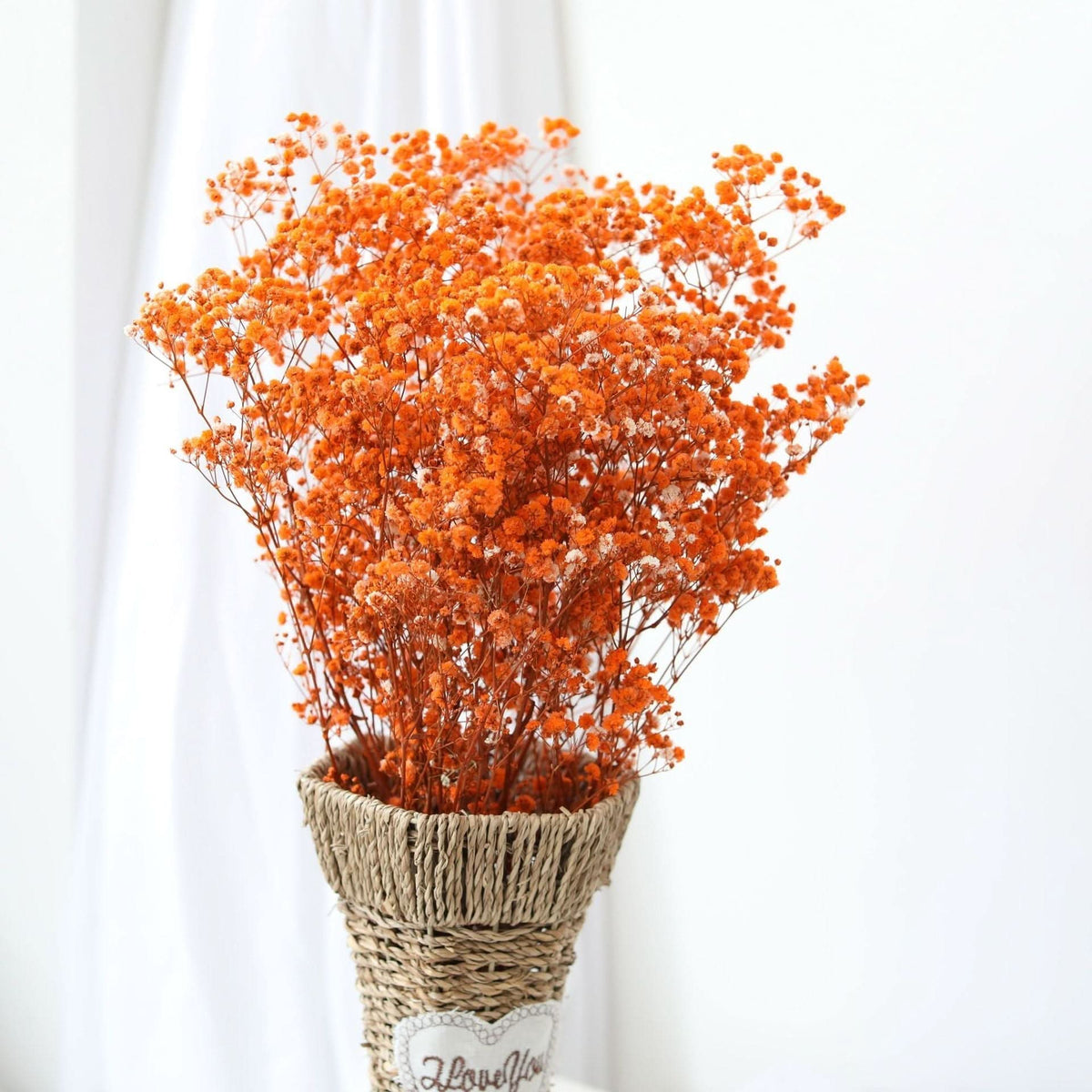 Realistic Air Dried Baby Breath Floral Arrangement
