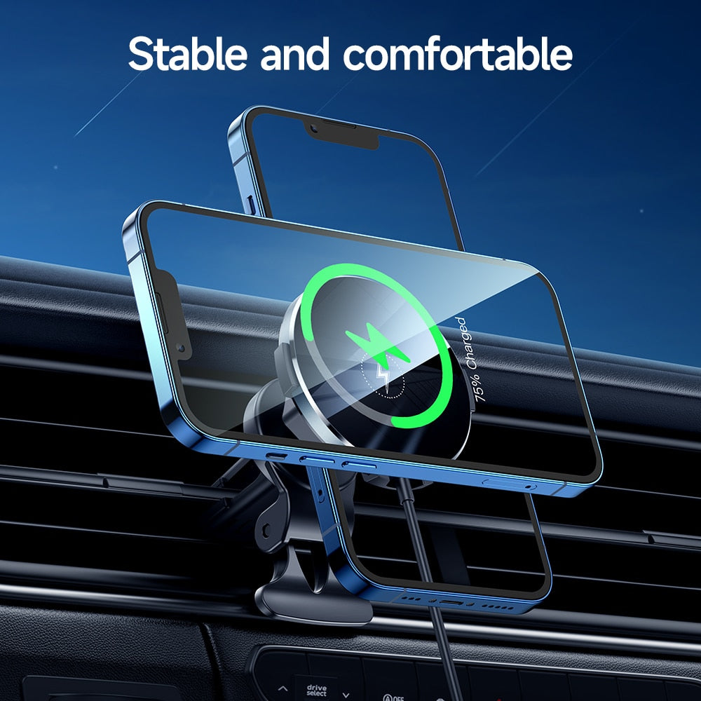 Dual USB Magnetic Car Phone Charger