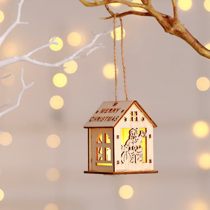 Handmade Wood Pendant Light Home Decoration Lamp