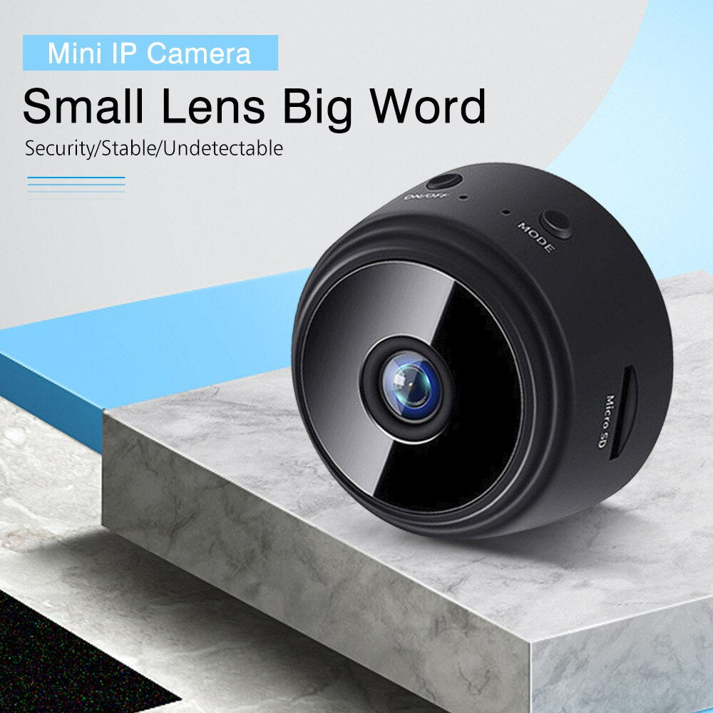 Compact 1080p HD Night Vision Mini Camera