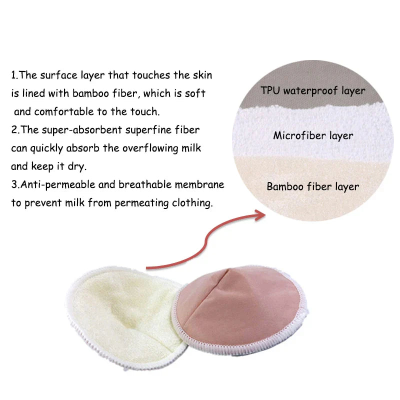 Natural Bamboo Nursing Pads