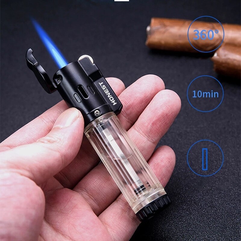 Portable Fast Flame Turbo Butane Lighter