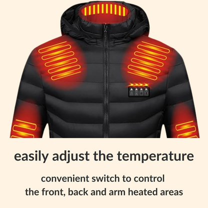 Warm Rechargeable Puffer Jacket for Men and Women