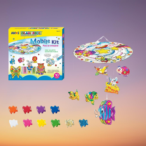 Easy Christmas Glass Art Painting Kit