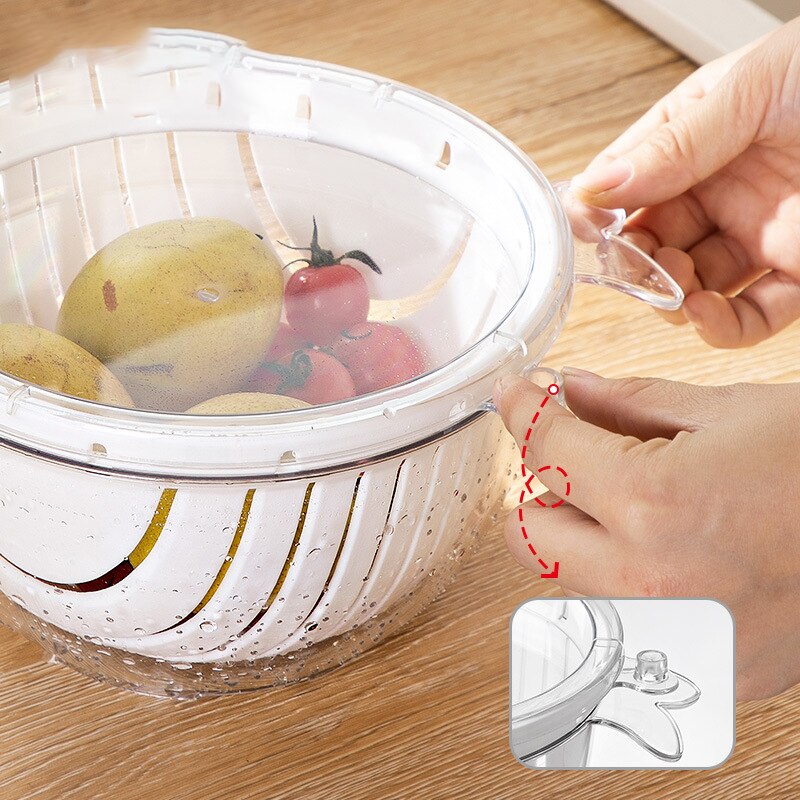 Easy Clean 2 Tier Drain Basket