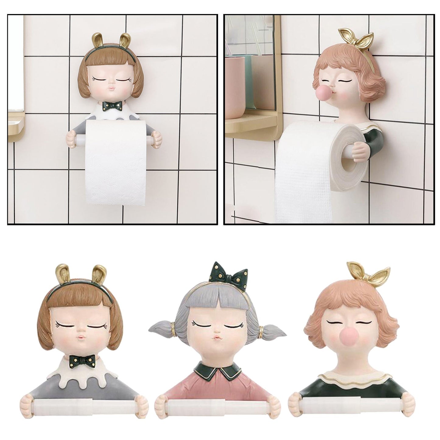 Luxury Bathroom Tissue Paper Holder