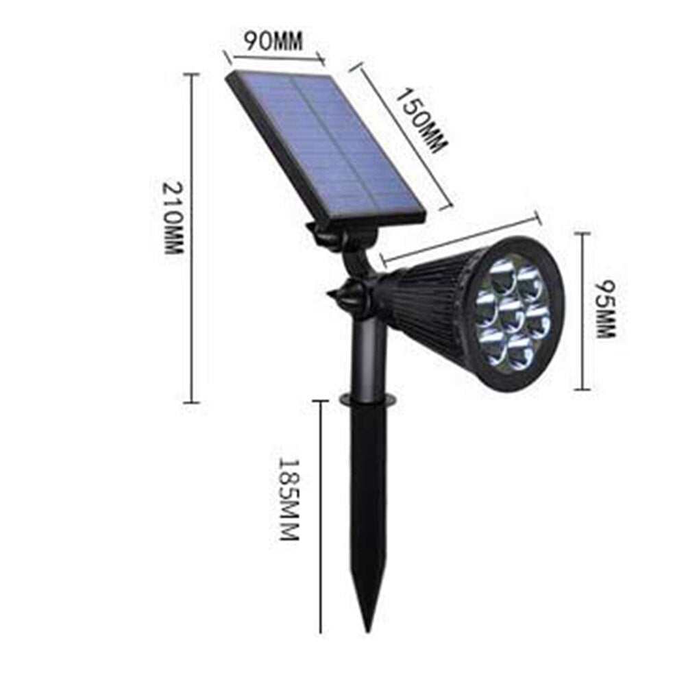 Solar Powered Outdoor Color Changing Spotlight