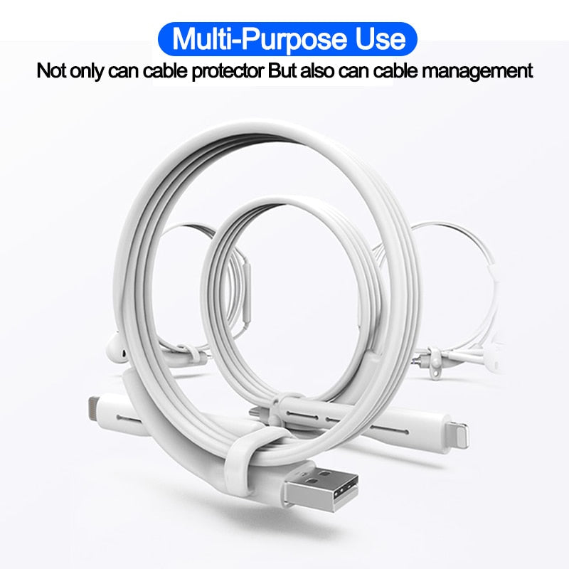 Flexible Cable Management Clip Protector