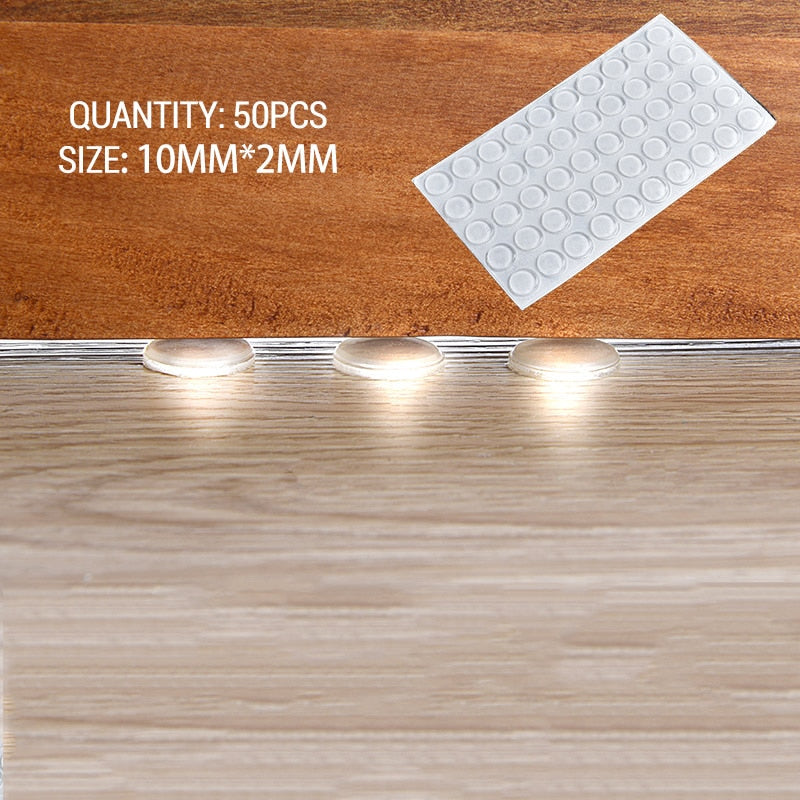 Soft Grip Silicone Cabinet Bumpers