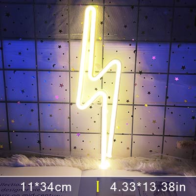 Colorful LED Neon Wall Light Sign Decor