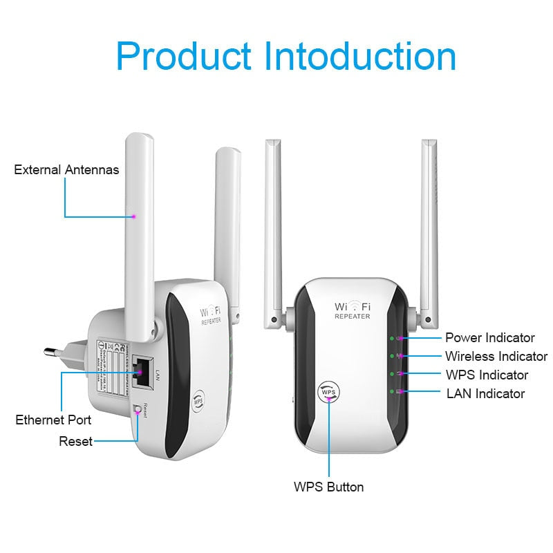 Long Range Wifi Signal Booster Amplifier