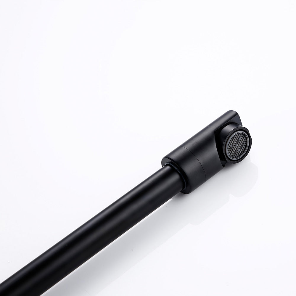Yeezlab | Adjustable Kitchen Faucet with Retractable Spray – Brushed Steel Finish