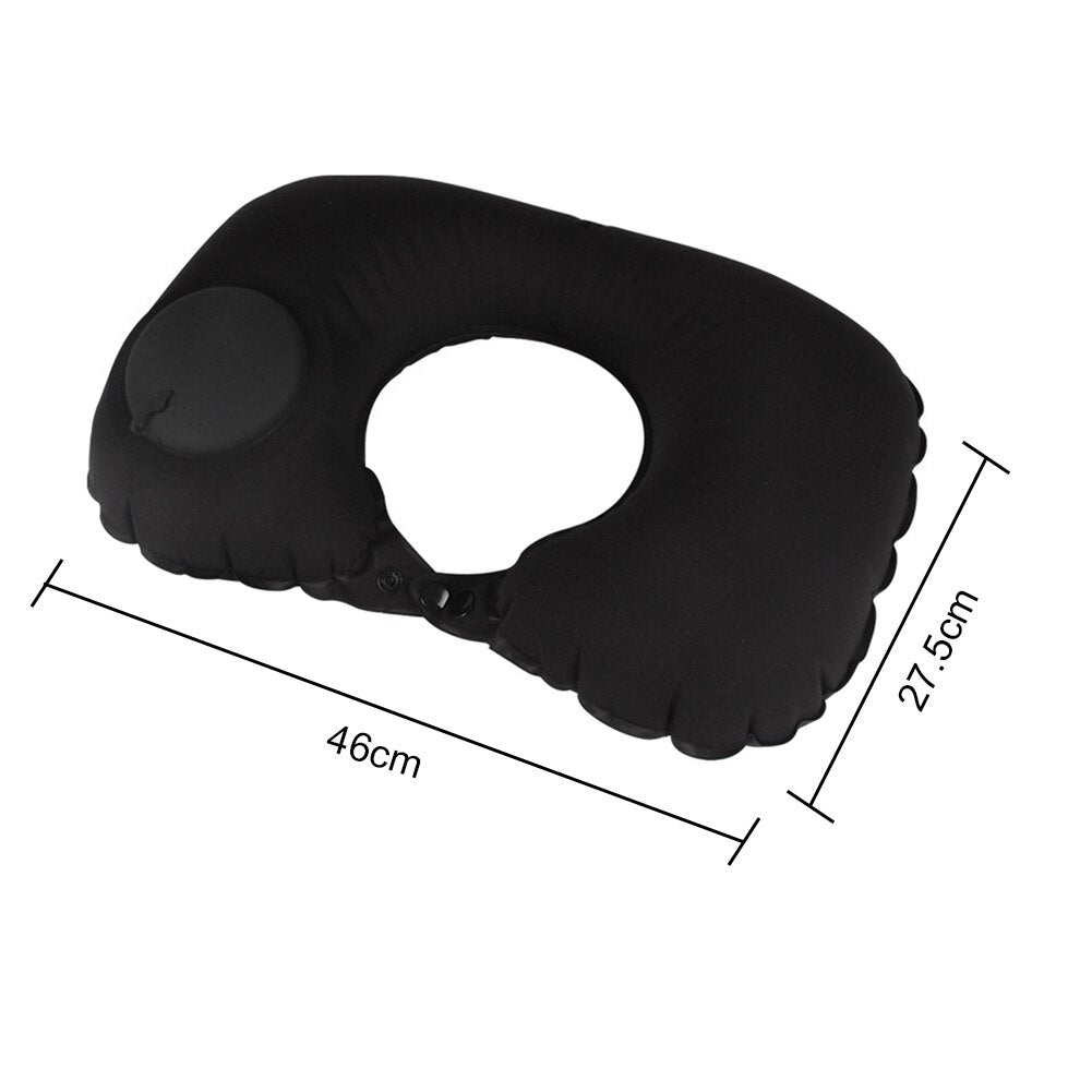 Comfortable Travel Inflatable Neck Support Pillow