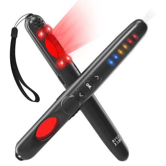 Hidden Camera Detector and GPS Tracker for Privacy Protection