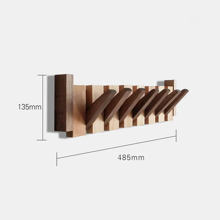 Stylish Wood Entryway Coat Hook