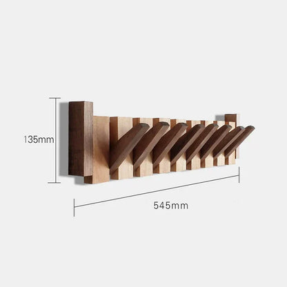 Stylish Wood Entryway Coat Hook