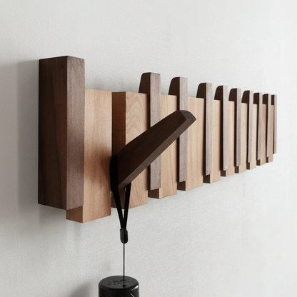 Stylish Wood Entryway Coat Hook