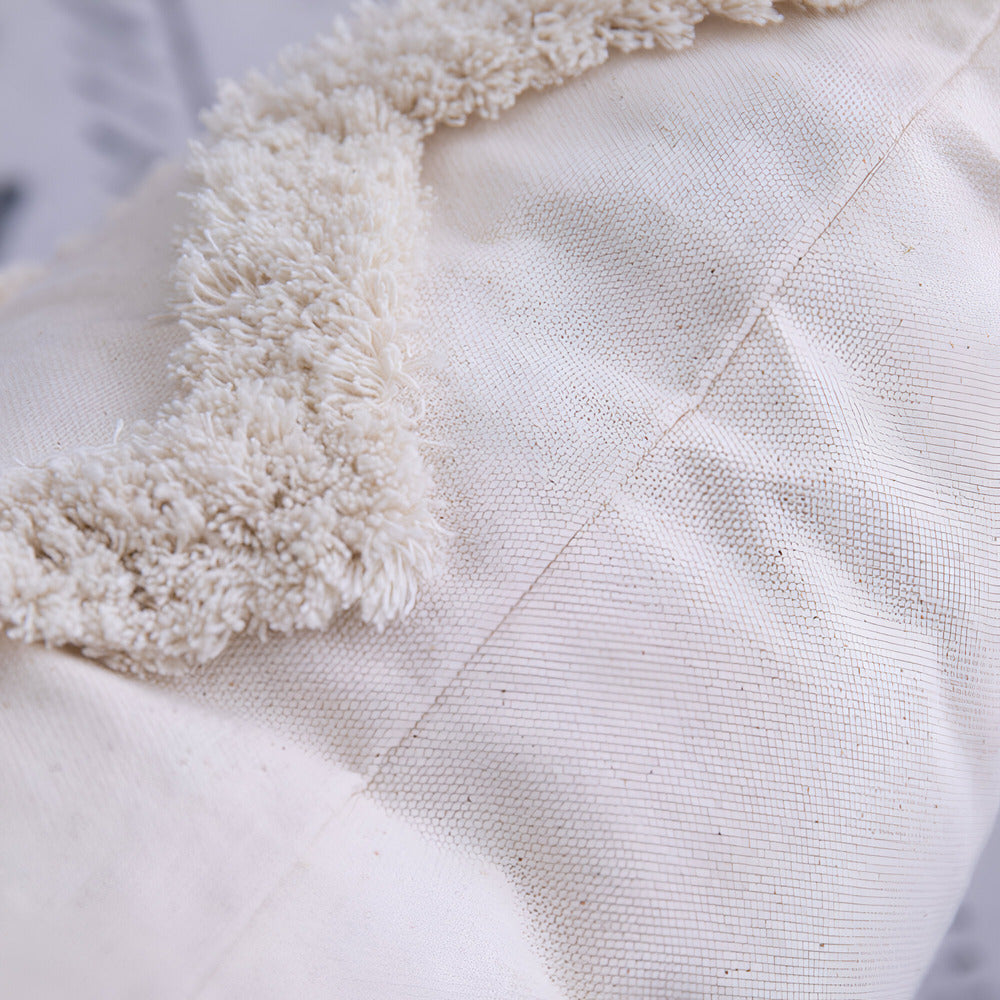 Vintage Cotton Throw Pillow Cover