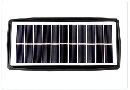 Outdoor Solar Powered Wall Lamp with Dual LED Lights