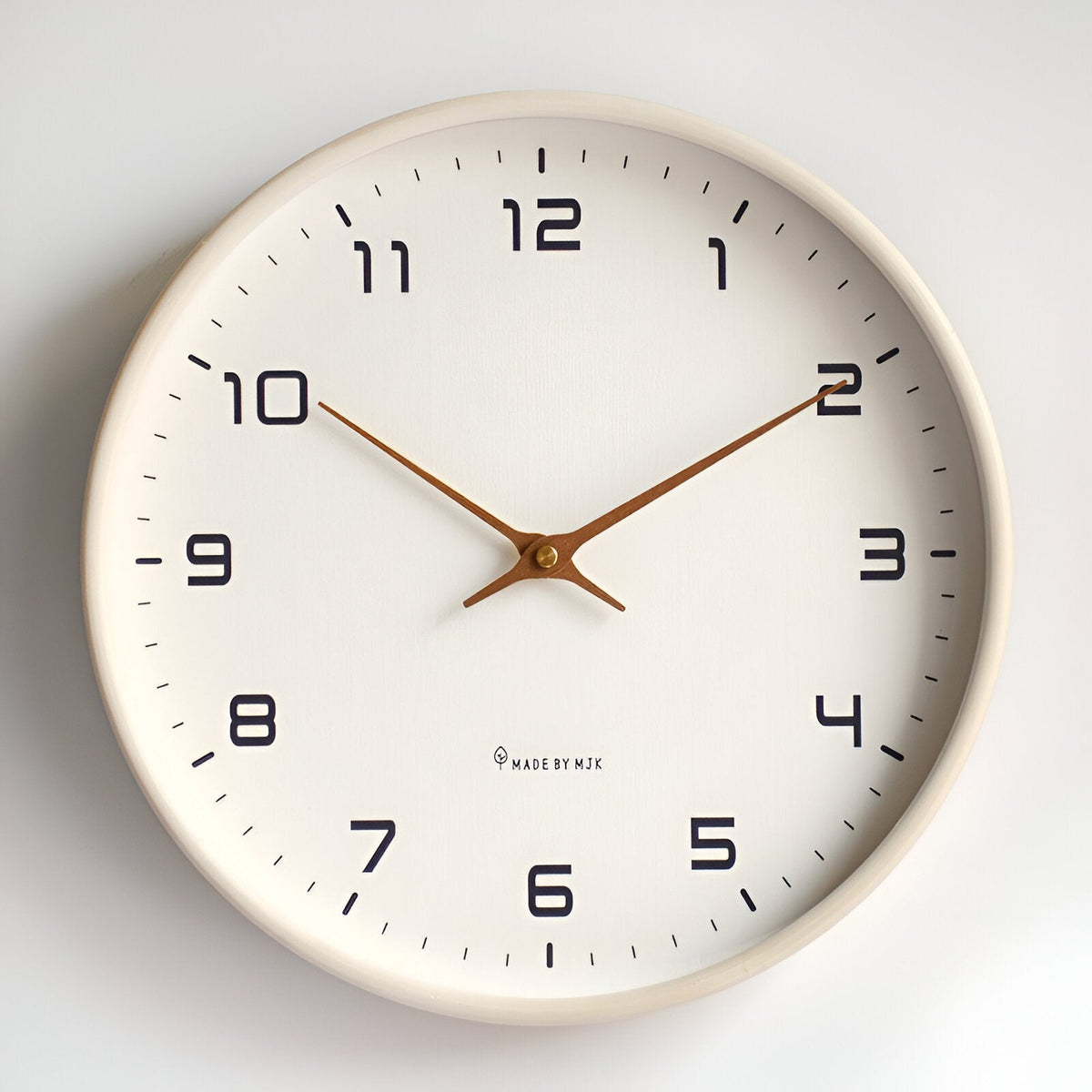 Simple Wooden Wall Clock for Home and Office Decor