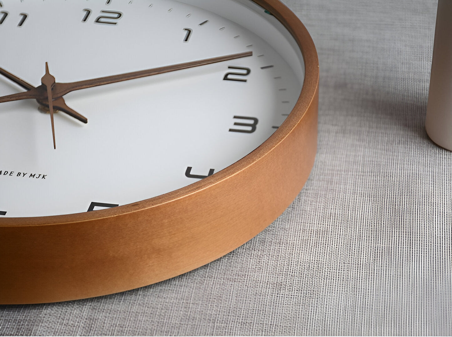 Simple Wooden Wall Clock for Home and Office Decor