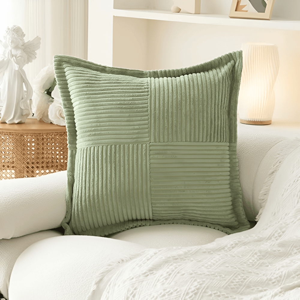 Waterproof Faux Leather Cushion Cover