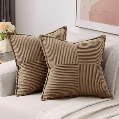Waterproof Faux Leather Cushion Cover