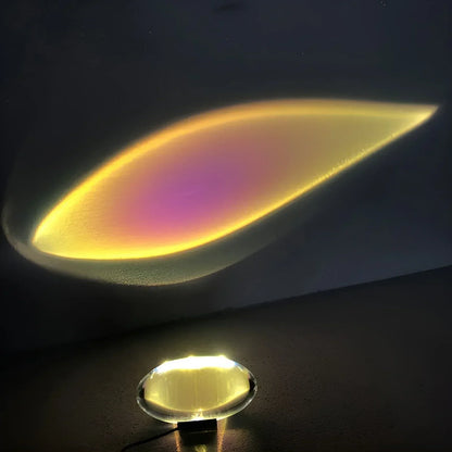 Colorful LED Projector Lamp with 360° Rotation