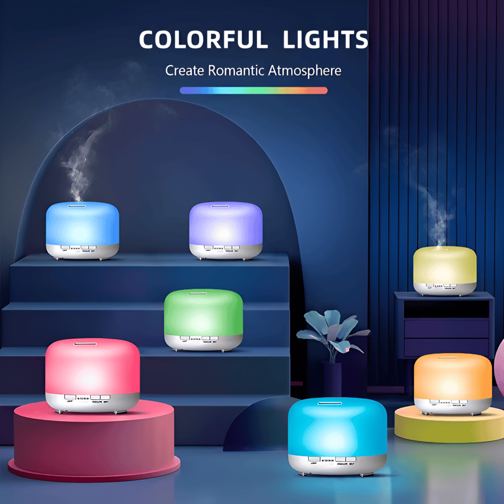 Wireless Aroma Diffuser with LED Light and Speaker