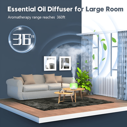 Wireless Aroma Diffuser with LED Light and Speaker