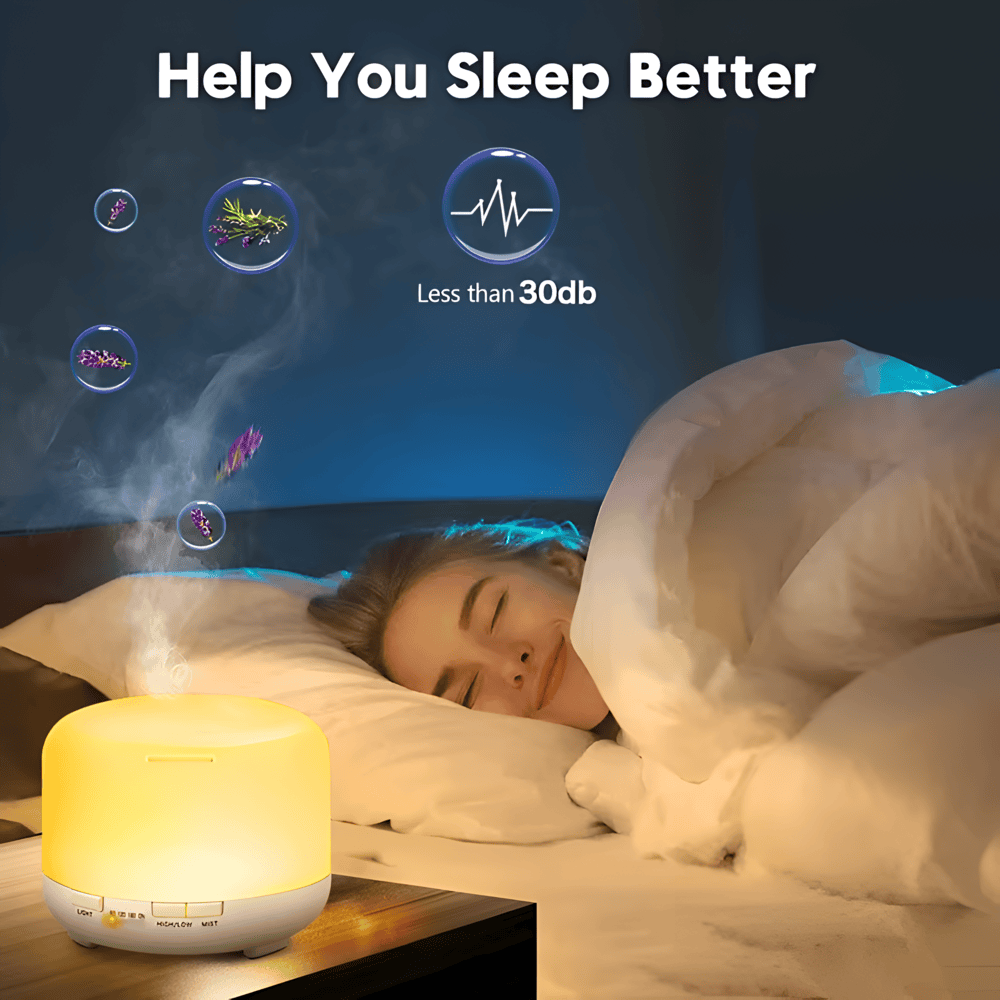 Wireless Aroma Diffuser with LED Light and Speaker