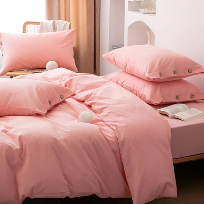 Soft Cotton Bed Sheet Set with 2 Pillow Covers - Yeezlab