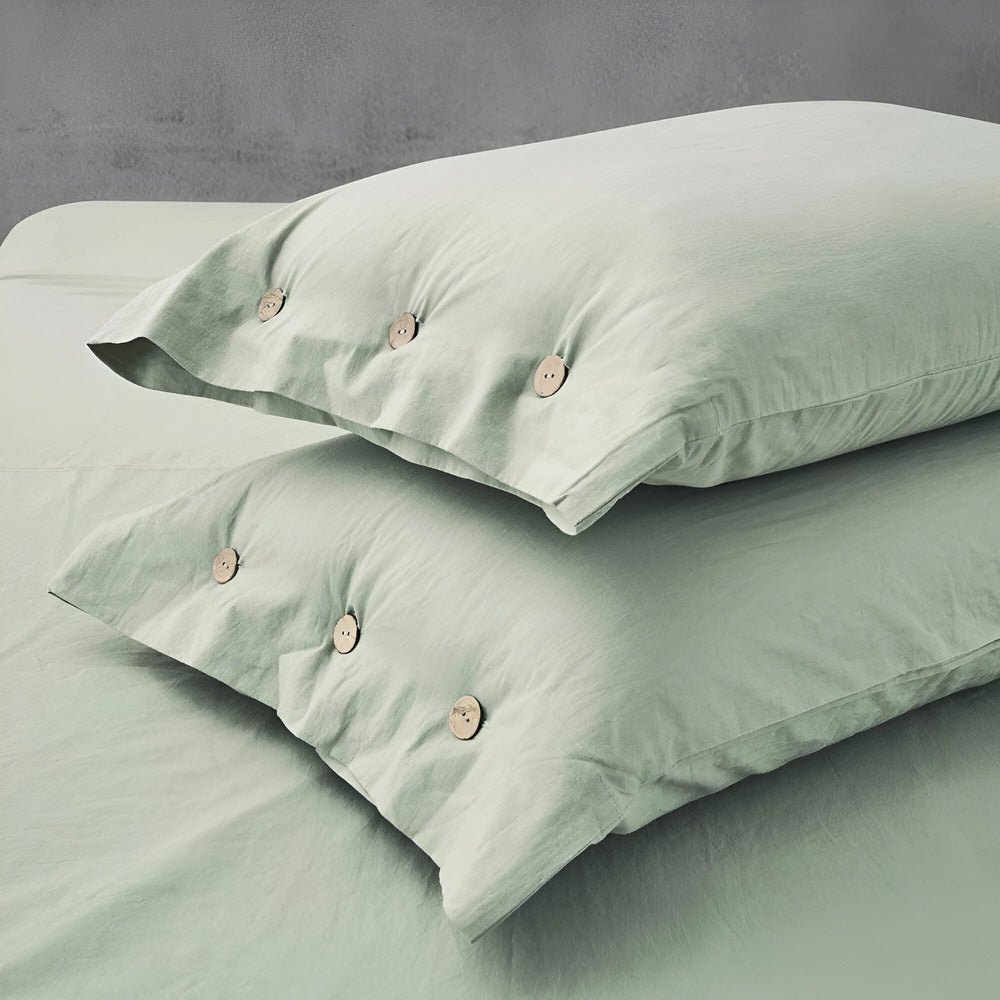 Soft Cotton Bed Sheet Set with 2 Pillow Covers