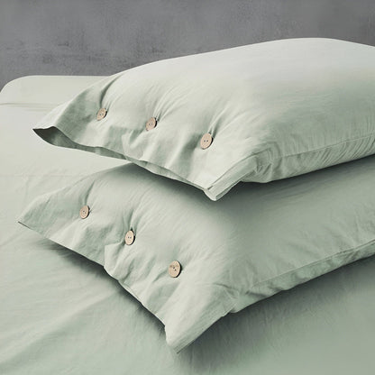 Soft Cotton Bed Sheet Set with 2 Pillow Covers