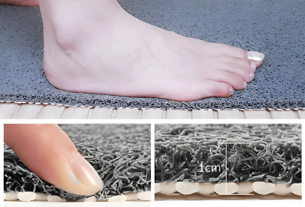 Gripmaster | Anti-Slip Shower Mat with Cushioned Feet Support