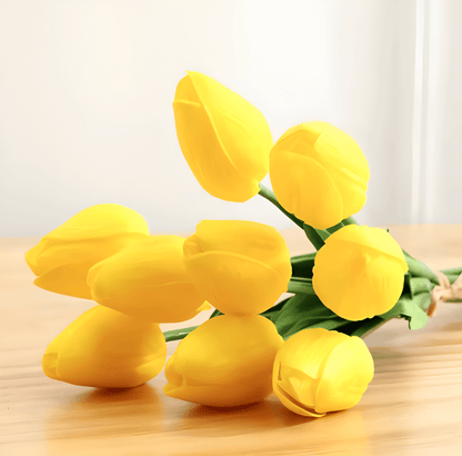 Beautiful Silk Tulip Flower Arrangements 6 Pack
