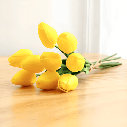 Beautiful Silk Tulip Flower Arrangements 6 Pack