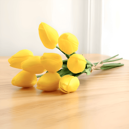 Beautiful Silk Tulip Flower Arrangements 6 Pack