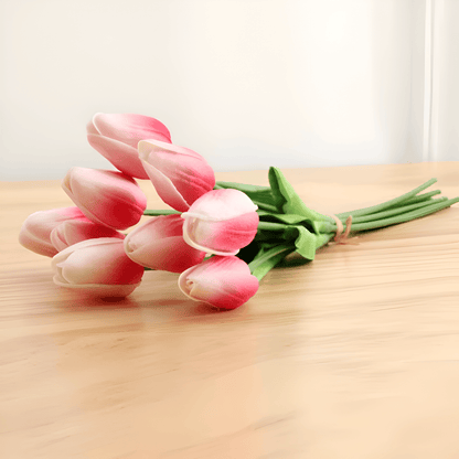 Beautiful Silk Tulip Flower Arrangements 6 Pack