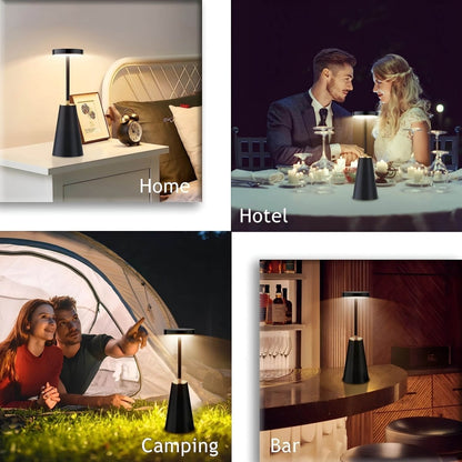 Sleek Wireless Table Lamp with Touch Sensor