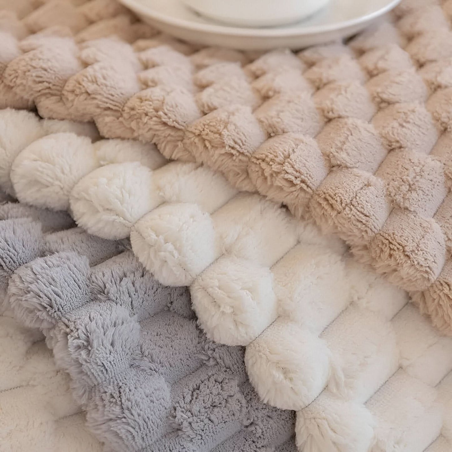 Fuzzy Sofa Slipcover – Waterproof Couch Furniture Protector