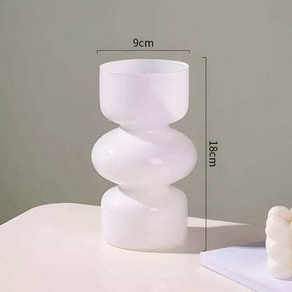 Colorful Modern Glass Vase Decor